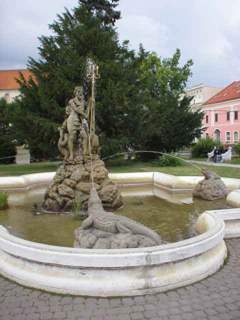 Neptunova fontna v Preov